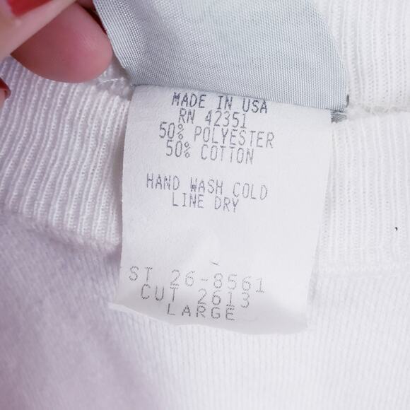 Vtg 90s Frosty the Snowman Crewneck Sweatshirt Christmas Sweater - Picture 12 of 12